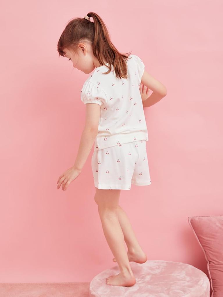 Gelato Pique Kids Cherry Print PKCT252428RED110 T-Shirt