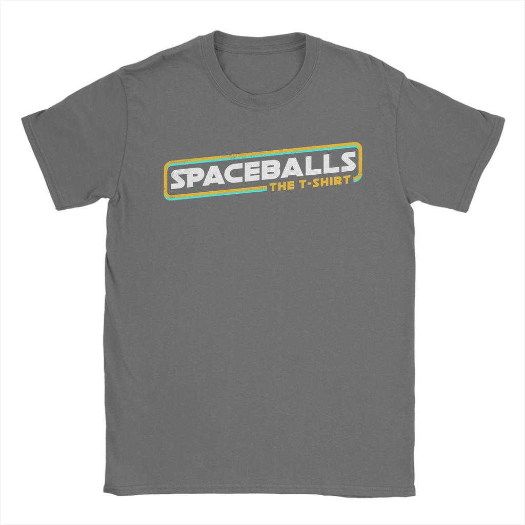 Men's T-Shirts Spaceballs Novelty Pure Cotton Tee Shirt Short Sleeve  T Shirts Crew Neck Clothing New Arrival