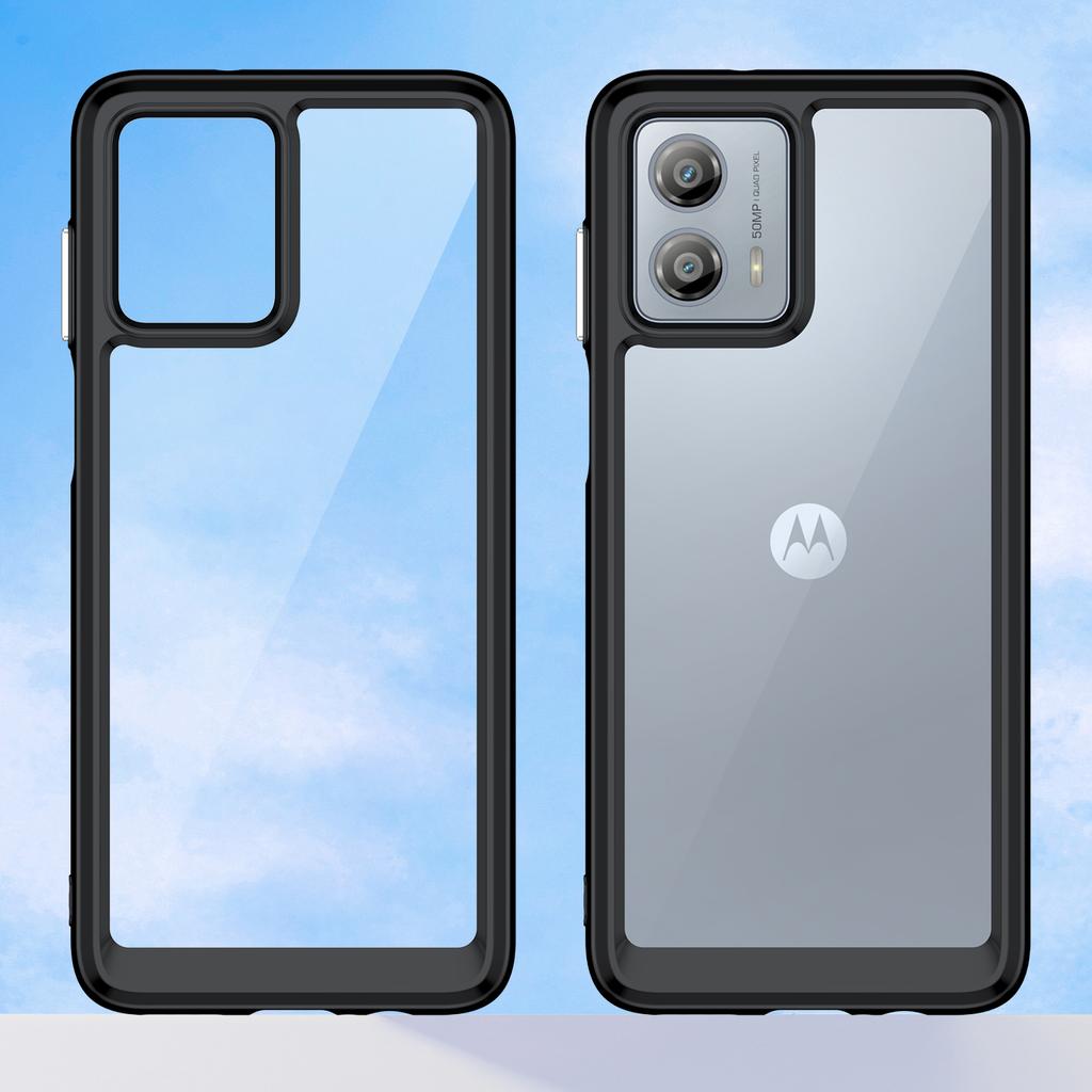 Etui na telefon komórkowy Motorola Moto G53 5G, odporne na zarysowania, wykonane z TPU + Akrylu