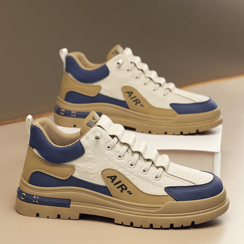 

Мужская обувь зима 2025 новая бархатная теплая хлопковая обувь мужская повседневная спортивная обувь мужская платформа рабочая универсальная обувь для скейтборда 39