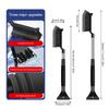 Ice Scraper Snow Brush Shovel Winter Auto Windshield Defrosting Tool Scratch-Free Bristle Head Brush Morning Commute Saviors