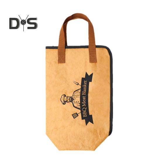 

1/2 шт., одеяло для барбекю, изолированный мешок для хранения мяса, большой емкости, с широким горлом, для легкой очистки, многоразовое одеяло для барбекю S