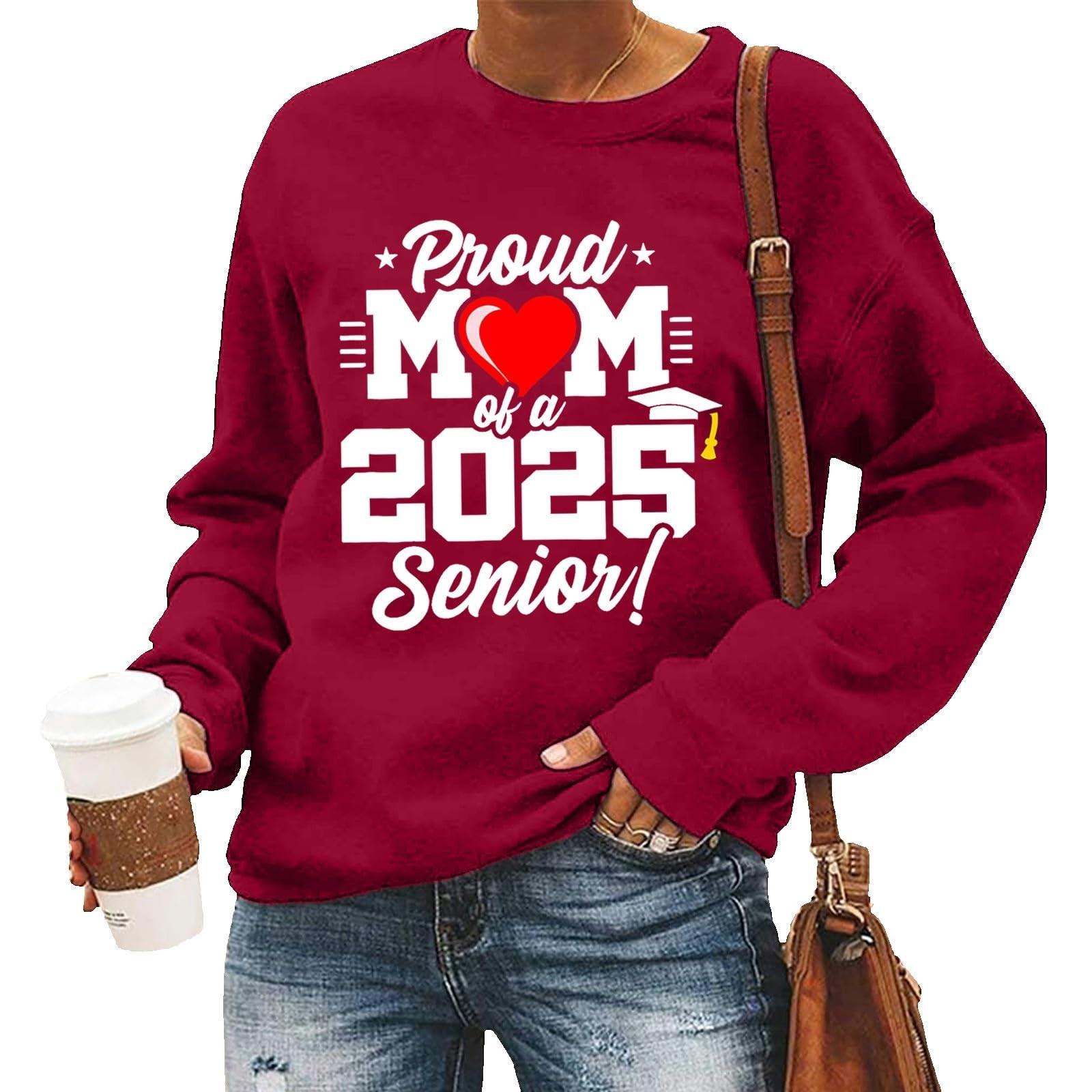 Женские топы с круглым вырезом и принтом из хлопка — фото 8