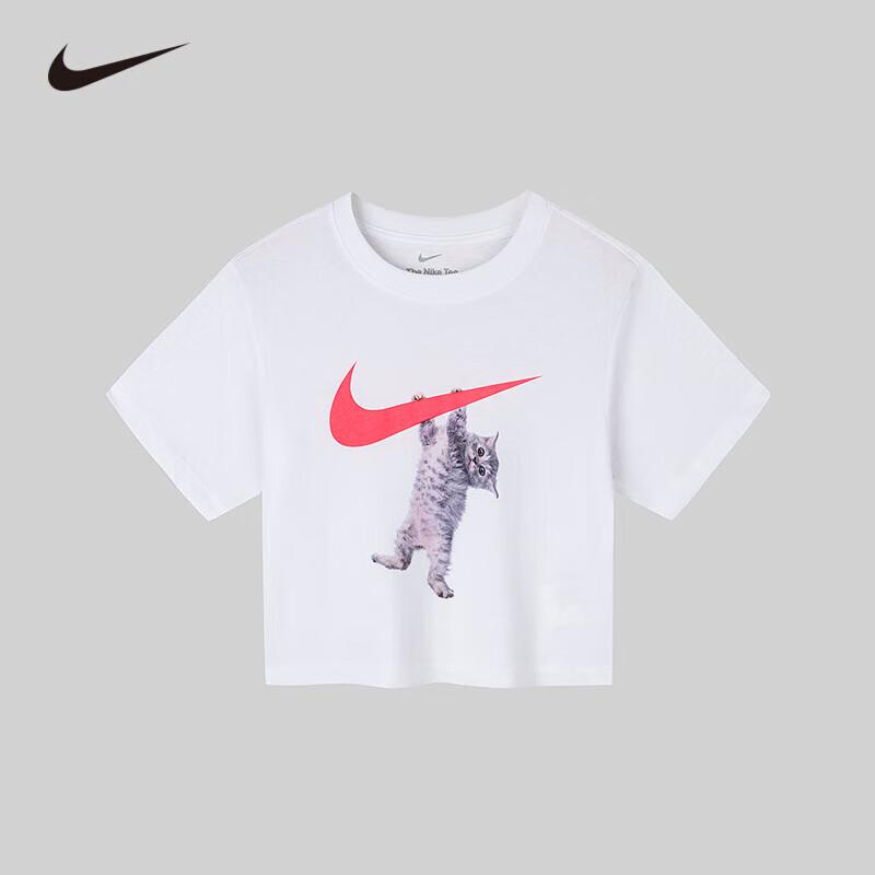 NIKE Girls' Soft Comfort Short Sleeve T-Shirt