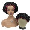 Custom Silk Sleeping Bonnets Double Layer Reversible Hair Bonnet for Men