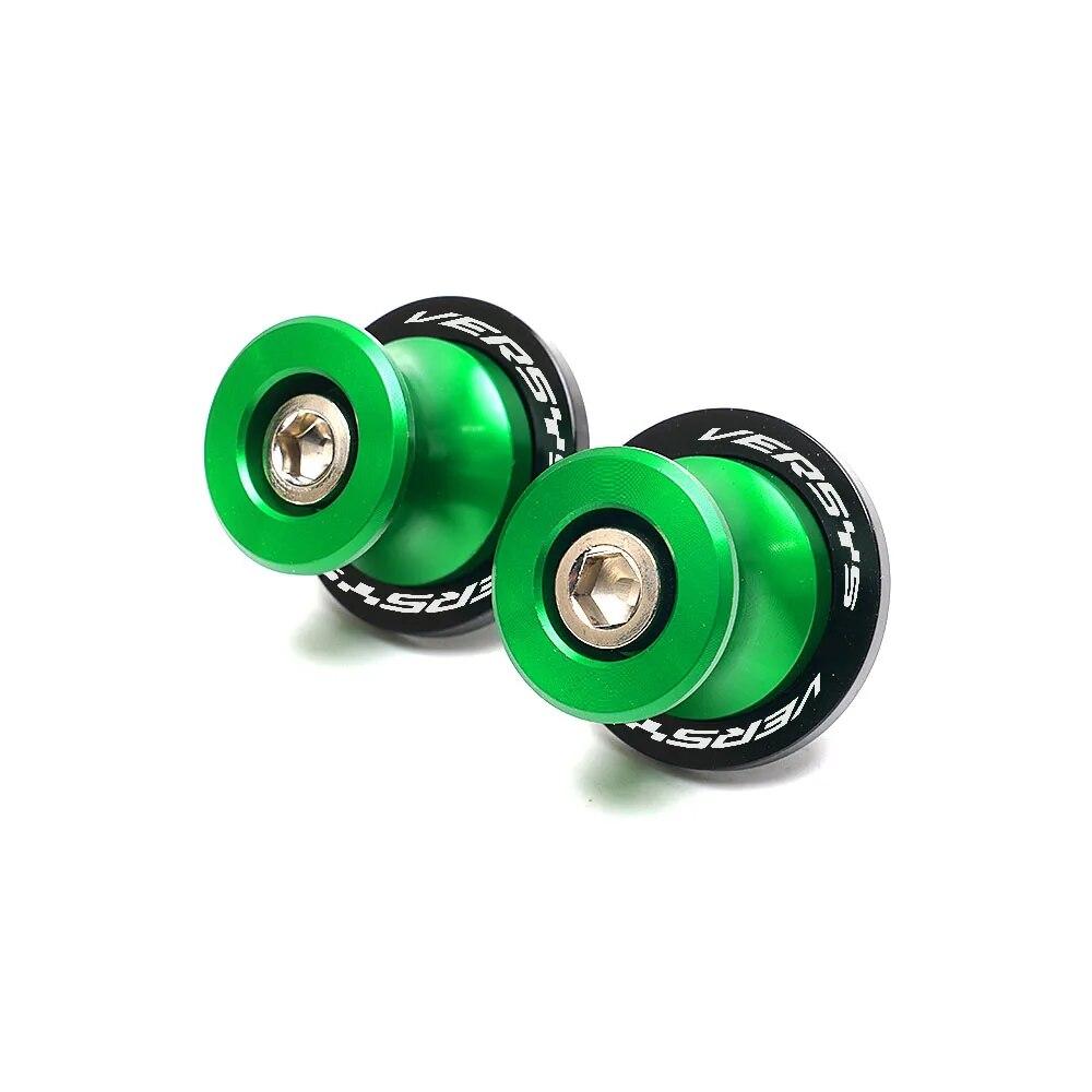 8MM Motorcycle High Quality CNC Swingarm Spool Sliders For Kawasaki Versys 650 1000 X300 2008 -