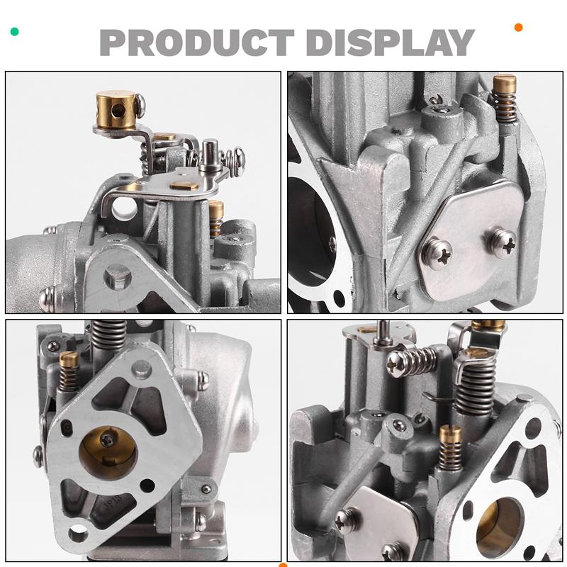 ABLZ-Carburetor Assembly For Outboard Engines 3 HP 3 M L S 2 Stroke Models Part Numbers 6L5-14301-02, 6L5-14301-03, 6L5-1