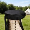 Folding Stool Carry Bag Round Organizer With Handle Portable Stool Storage Carry Bag For Photography Fishing Hiking Camping BBQ