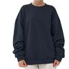 2024 Women's European & American Fashion Loose Velvet Pullover Sweatshirt for Autumn/Winter