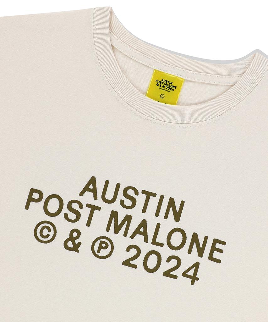 MAHAGRID Smoking Tour Tee Beige(Mg2Emmt523D)