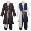 Halloween Pirates of the Caribbean Costume Captain Jack Costume Pirate Costume Show Costume