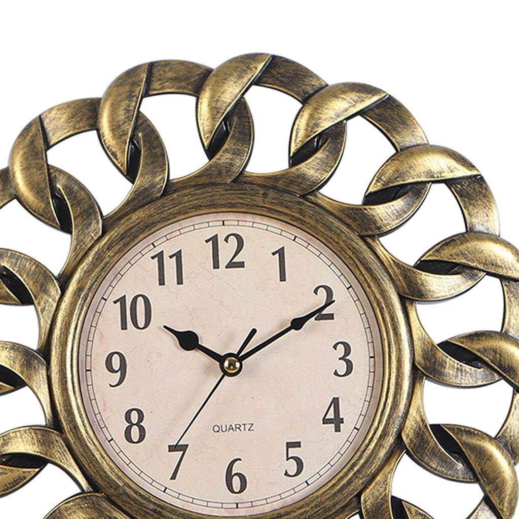 Clock, Battery Operated Silent Creative Arabic Numerals Hanging Clocks for Bedroom Ornaments kitchen