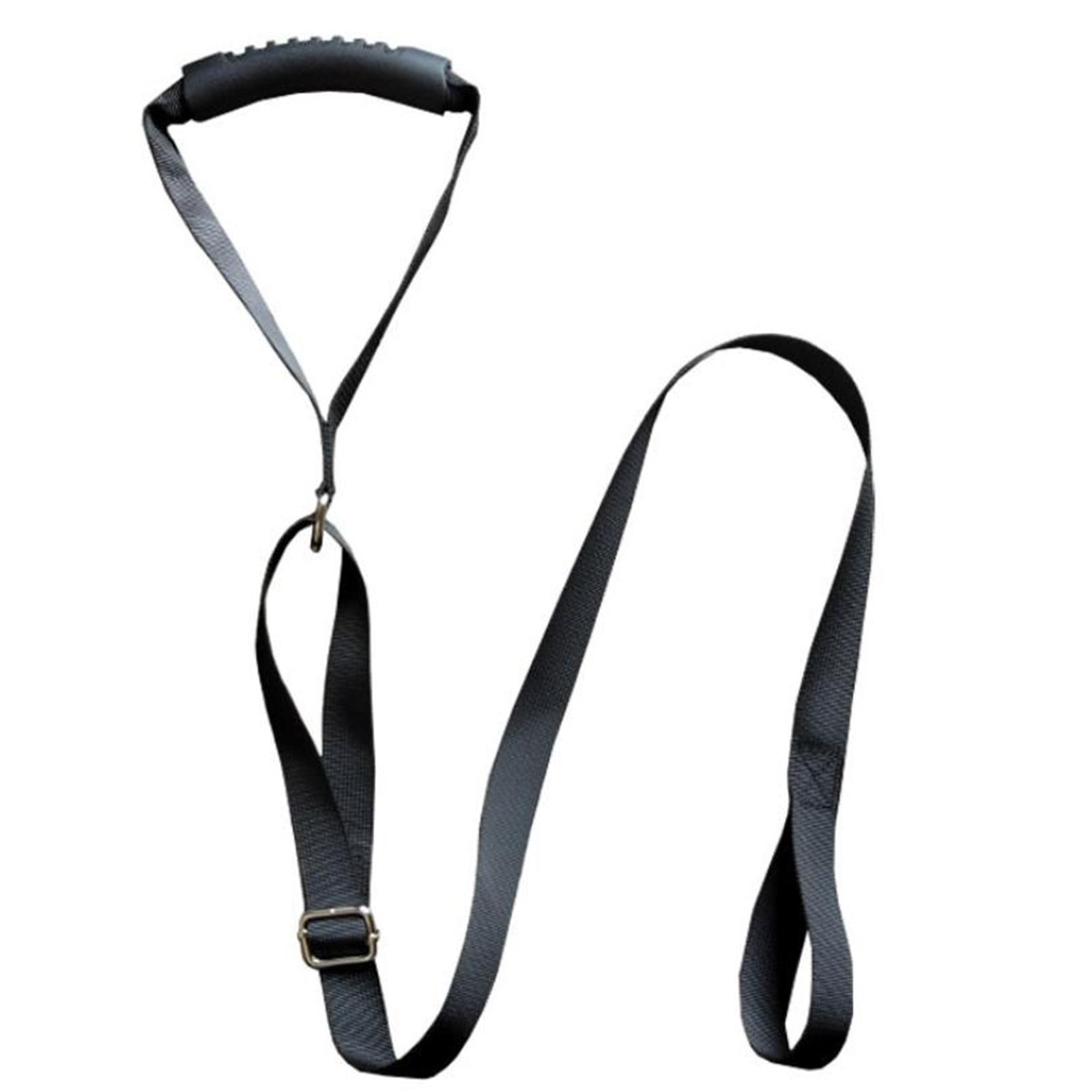 Kayak Stand up Assist Strap Standing Rope with Handle Towing Rope Pulling Cord Pull Strap for Water Sports Outdoor Kayaker