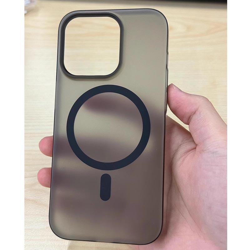 Luxury Translucent Magnetic Case For iPhone 16 15 14 13 12 11 Pro Max Ultra Thin For Magsafe Wireless Charge Matte Hard PC Cover