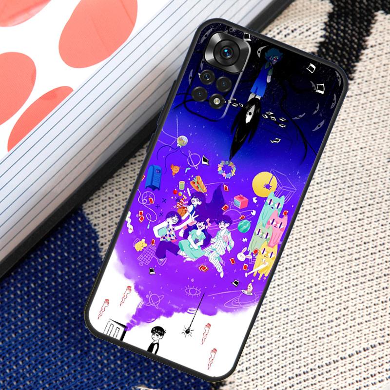 Omori Game Case For Xiaomi Redmi Note 8 9 10 11 12 Pro 8T 9S 10S 11S Redmi 12C 9C 9T 10A 10C Cover