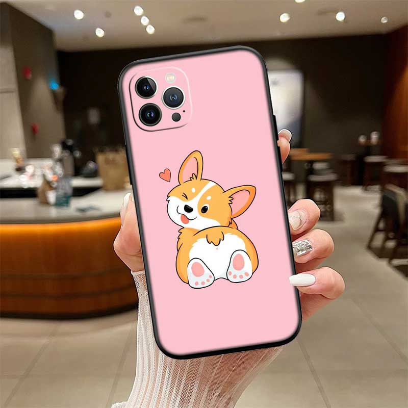 RE20 Niedlicher Corgi Hund Neue High-End Hülle Handyhülle für Redmi Note 8 9 Pro Max 9S 9T 9C NFC 8T 8A 10A A4