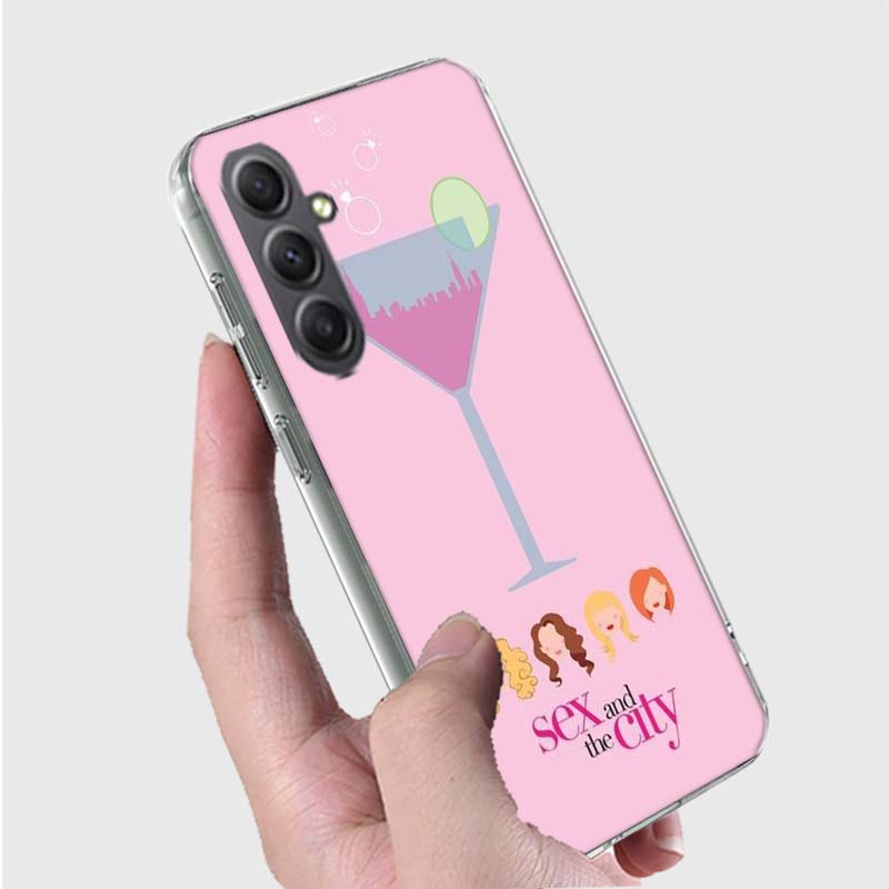 Sex and the City Phone Case for Samsung A16 A26 A36 A56 A17 A37 A57 A07 A06 A02S A03 A04S A05S Galaxy Note 20 10 A50S A71 A51 A3