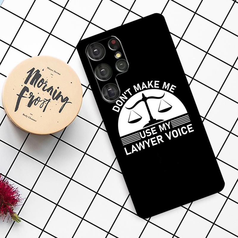 Jurastudent Anwalt Richter Fall Für Samsung Galaxy S21 S22 S23 S24 S25 Ultra S9 S10 S25 Plus S25 FE S20 FE Handyhülle