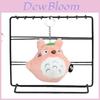 Mini Totoro Plush Toy Soft And Cute Cat Stuffed Animal Keychain Bag Charm**