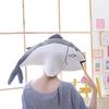 Bestmaple Fischhut Tierkopfbedeckung, Niedliche flauschige Mütze Maske Tier für Männer und Frauen, Kigurumi Kostümmaske (Fisch)