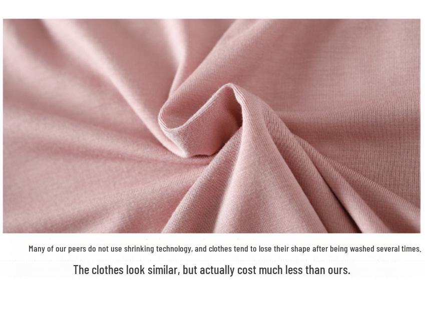 Women's Short-Sleeve Modal V-Neck White Ice Silk Loose T-Shirt