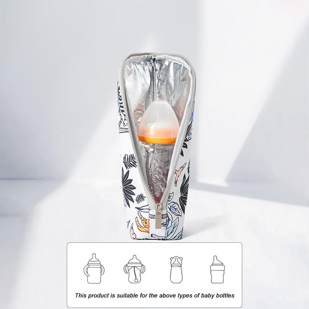 Geh Aus Isolierte Wasserflaschenhülle Babyflaschenschutzhülle Bedruckte Aluminiumfolien-Tragetasche Kann am Kinderwagen aufgehängt werden Clutch-Tasche