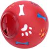 Rubber Kibble Food Dispenser Toy-Handle Dispenser-Interactive Candy Chew Toy
