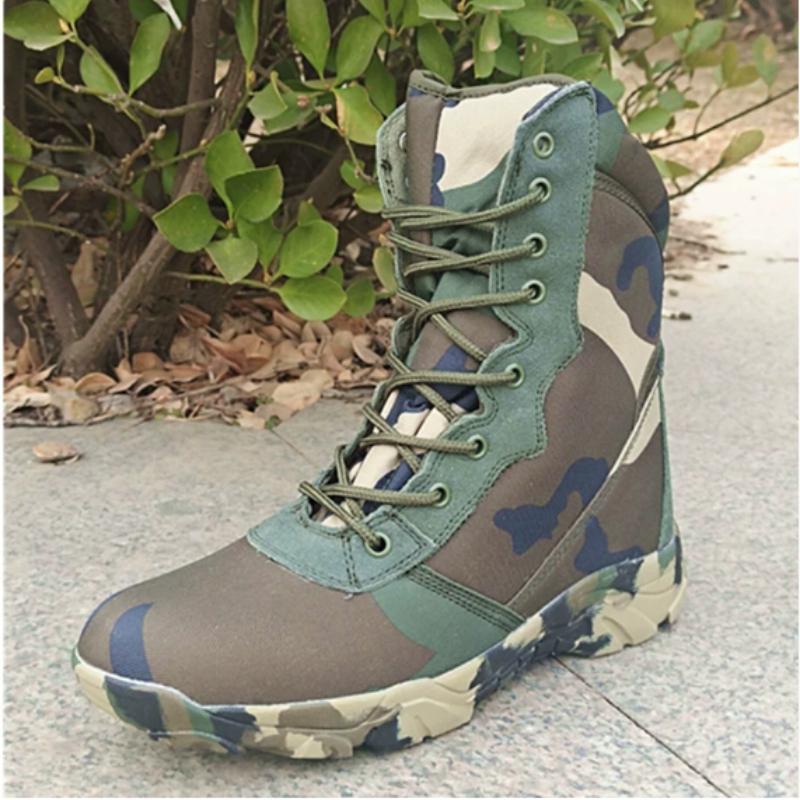 2025 Camouflage Men Boots Work Sneakers Men Boots Autumn Winter Special Sport Ankle Boot for Men Male Zapatos Hombre Sneakers