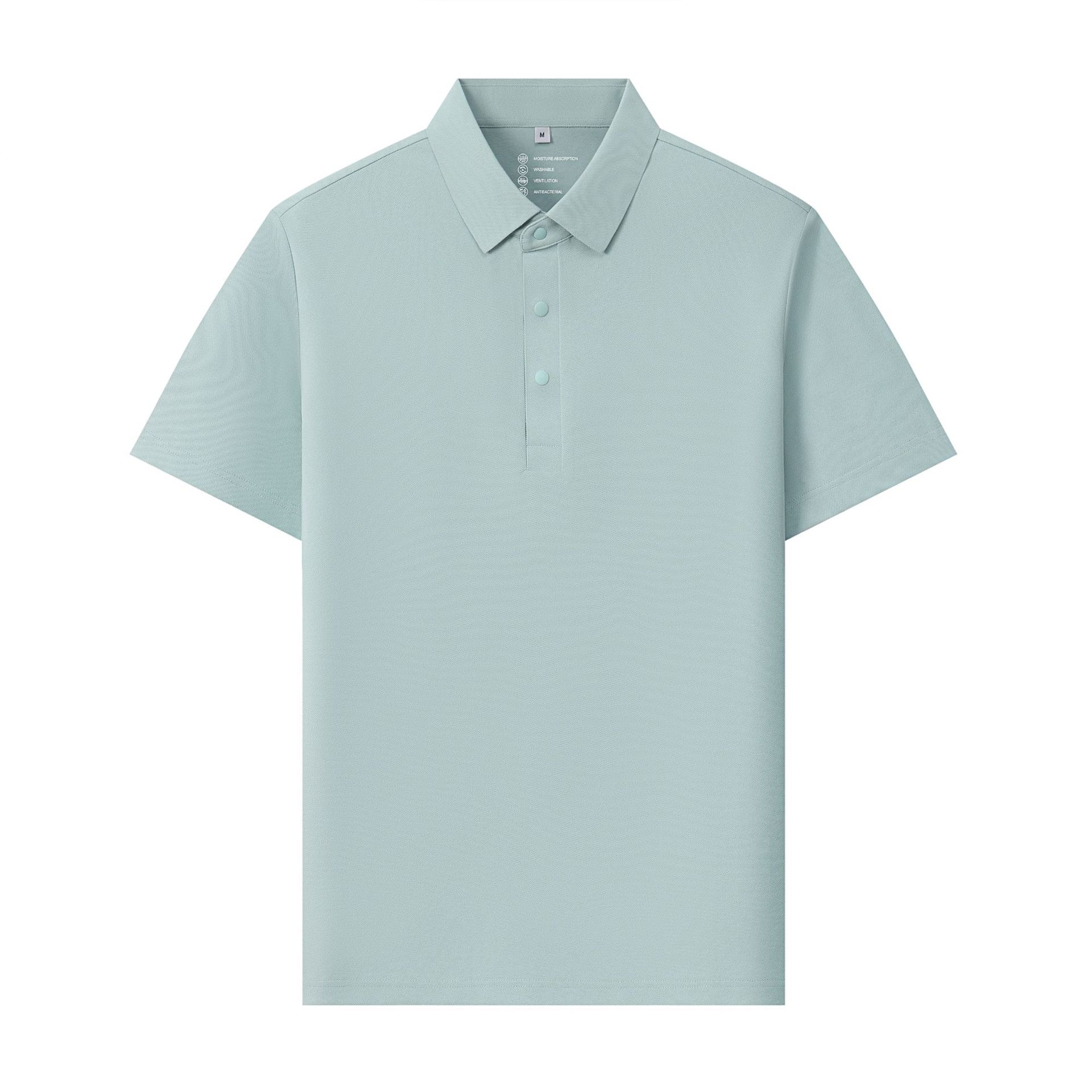 

180 г/м² хлопковые рубашки поло с индивидуальным рисунком и принтом для мужчин 6XL светло-зеленый