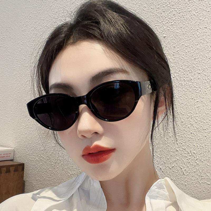 Dámske okuliare na fotografovanie na ulici Cestovné okuliare Ochrana pred slnkom Ochrana pred UV žiarením Móda Osobnosť Retro Umelecké slnečné okuliare pre mačky