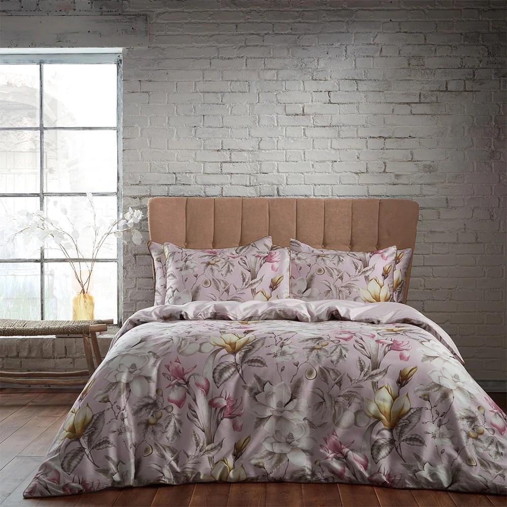 EW by Edinburgh Weavers Lavish Sateen Floral Duvet Cover Set