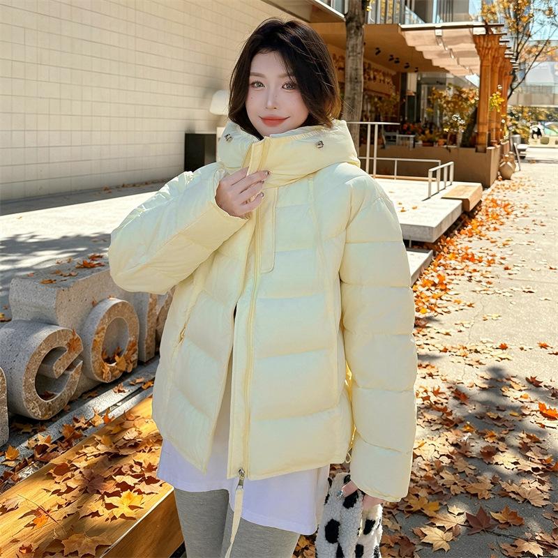 Huge Good-looking Relaxed Casual Style Hooded Puff Cotton-padded Coat Women's Winter New Versatile Warm Jacket