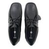 Pretty Green Mens Leather Work Flat Shoes