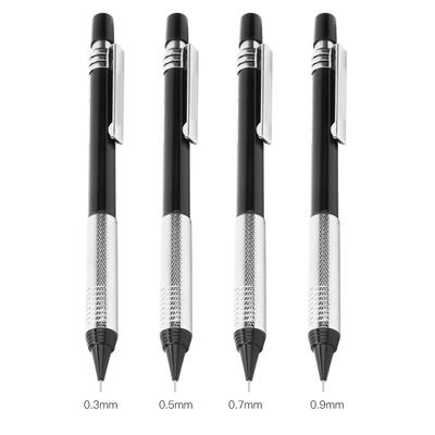 Mechanical Pencil 2B Metal School Students Stationery Art Sketch Automatic Writing Tool