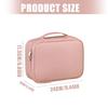 Oversized Cosmetic Storage Organizer Featuring Leakproof PU Substance And Structured Interior For Efficient Travel Packing