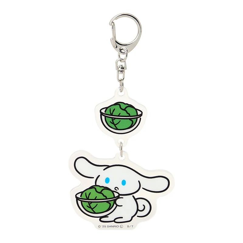 

Sanrio I.CINNAMOROLL Двойной акриловый брелок ( капуста ) Япония НОВЫЙ