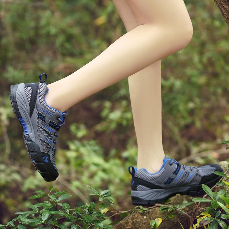 Summer Men's & Women's Casual Shoes Outdoor Mesh Sneakers Non-slip Trekking Hiking Footwear Running Shoes