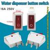 16A 250V Rocker Switches With Red Light Indicators LED Toggles Rocker Switches for Home Appliances And Fitness Equipment