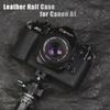 Pro Canon A1 Pouzdro Ručně vyráběné Pravá Kůže Poloviční Pouzdro Filmový Fotoaparát Ochranné Pouzdro F1/AE-1 AE1 Pouzdro Fotografické Příslušenství