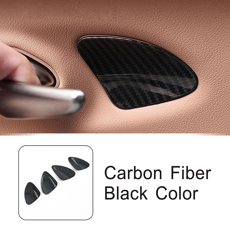 

Автомобильные аксессуары, внутренняя ручка двери, крышка чаши, декоративная накладка, наклейка из углеродного волокна с узором для Lexus ES 2018-интерьер углеродного волокна черного