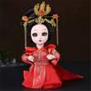Chinese Opera Character Decoration Silk Doll Peking Opera Mask Doll Chinese Handmade Decorative Gifts Shop decoration Doll