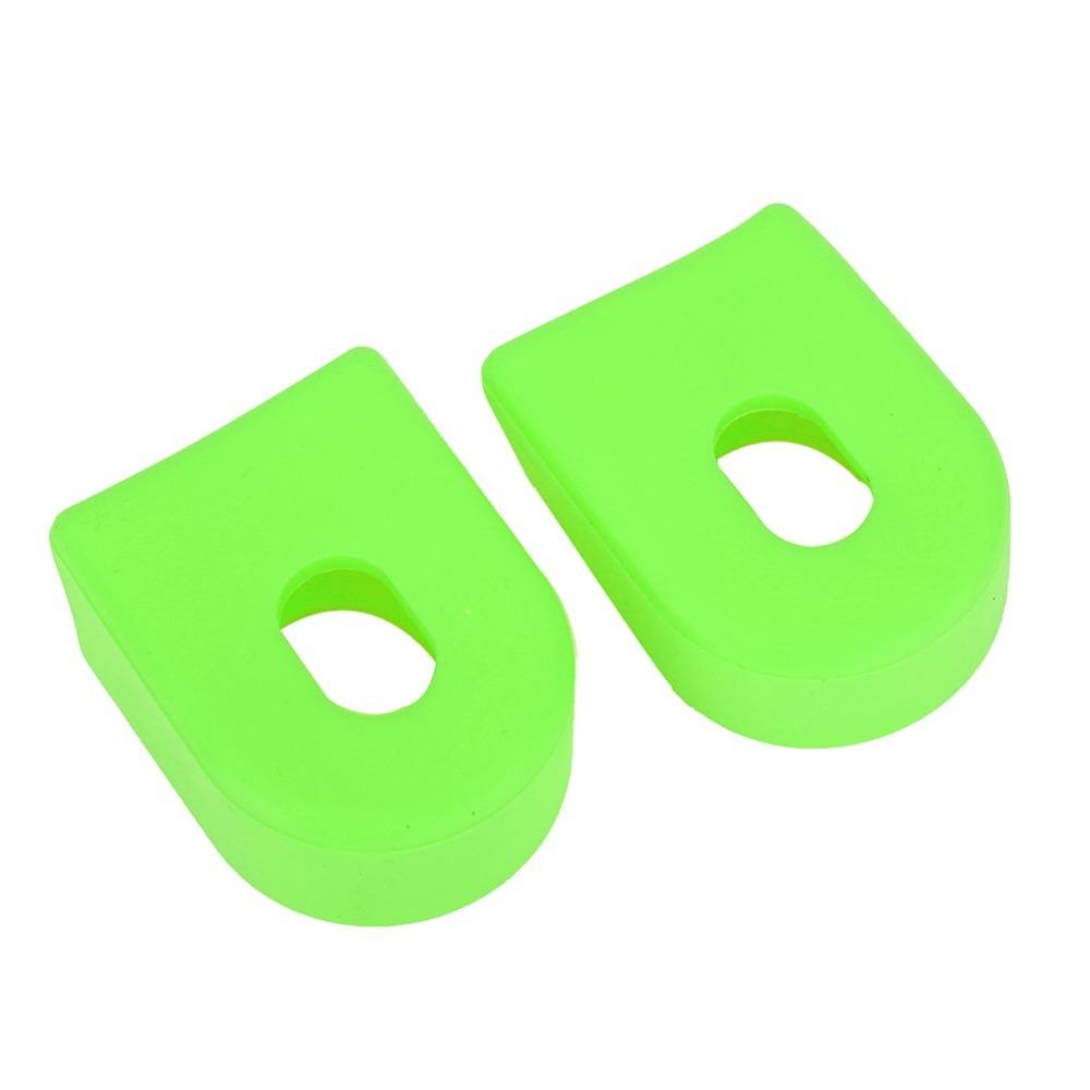 10PCS Multicolor Cycling Crank Boot Protectors Soft Crank Arm Protectors  Bike Accessory