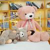 80/100cm Bear Plush Doll Stuff Bear Huge Pillow Soft Animal Cushion Room Decor Kid Toy Girlfriend Valentine's Day Birthday Gifts
