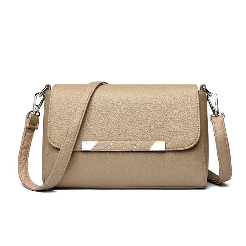 

Женская модная одноплечевая сумка-кроссбоди простая и легкая хаки