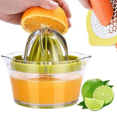 Portable Manual Juicer: Orange & Lemon Squeezer, Multifunctional Kitchen Gadget & Fruit Separator