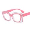 Women Colorful Square Frame Sunglasses Stylishable European and American Party Flat Mirror Polygonal Luxury Stylishy Sun Glasses