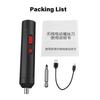 Cordless Electric Screwdriver USB Rechargeable Wireless Impact Drill Portable Screw Driver Repair Hand Tool
