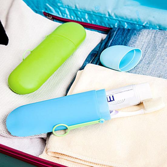 Portable Travel Toothpaste Toothbrush Holder Storage Cup Bathroom Accessories