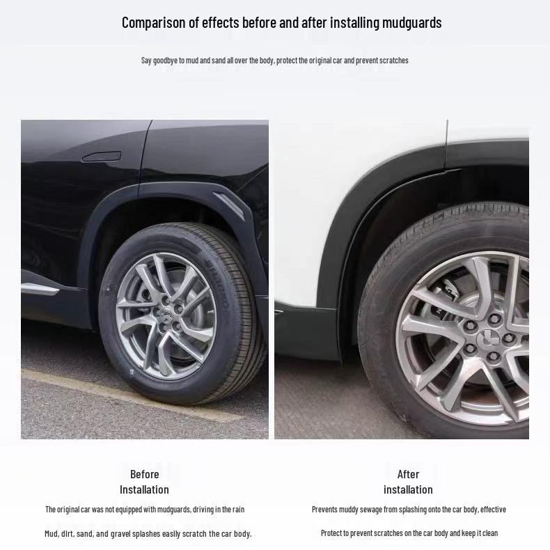 Rear Door Inner Lining Mudguard for GAC Trumpchi GS3 Yingsu