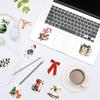 50PCS Christmas Aesthetic Graffiti Stickers Waterproof Cartoon DIY Laptop Stickers PVC Gift Phone Stickers